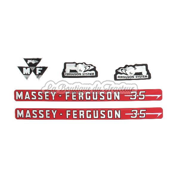 Decals Massey Ferguson 35 Sticker Kit