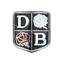 DB roses front badge Implematic