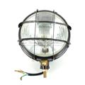 Tractor headlight with grid and lamps