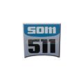 Autocollant latéral SOM 511 (unité)