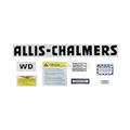 decal set ALLIS-CHALMER WD