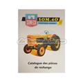 SOM40B parts catalogue, 110 pages.