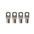 Set of 4 cable lugs 10 mm diameter