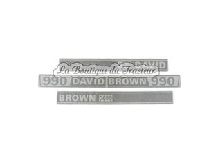 decal set DAVID BROWN 990 IMPLEMATIC