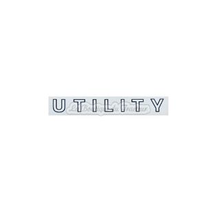 Autocollant UTILITY SUPER FC, FCC, FCD UTILITY (unité)