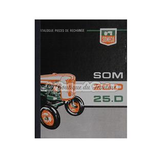 SOM 20D-25D spare parts manual