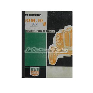 SOM30B spare parts manual