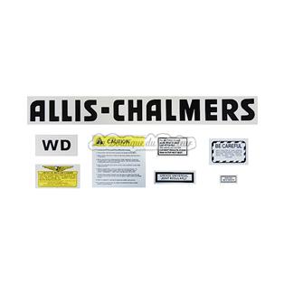 decal set ALLIS-CHALMER WD