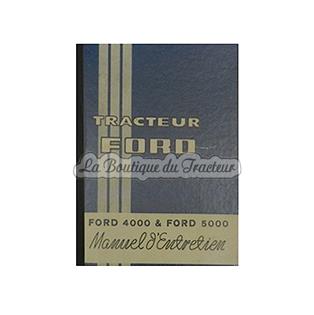 FORD 4000, 5000  user's manual