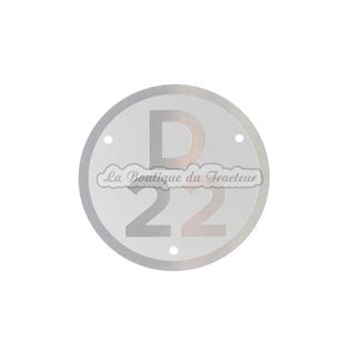 Plate for Renault tractors model D22