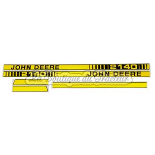 Set of stickers John Deere 2140