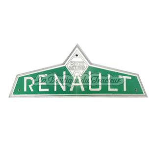 RENAULT green front emblem