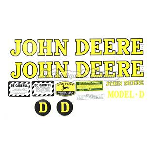 decal set JOHN-DEERE D