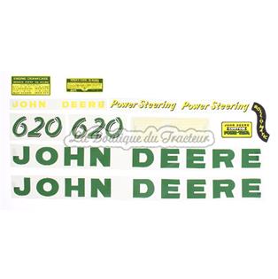 decal set JOHN-DEERE 620