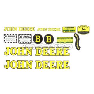 decal set JOHN-DEERE B