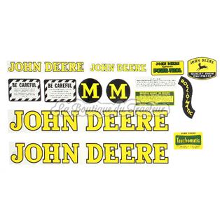 decal set JOHN-DEERE M
