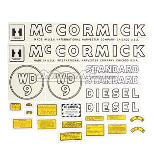 decal set WD9 MC CORMICK