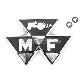 Three triangles hood emblem MASSEY-FERGUSON