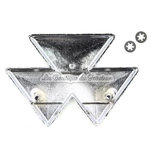 Three triangles hood emblem MASSEY-FERGUSON