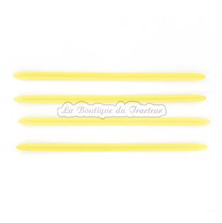 Set of 4 yellow grill moldings Renault D22, N72, E72, V72