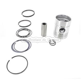Piston with Perkins A3.144 and A4.192 piston rings (OEM: 0630030)