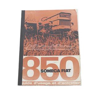 Service and maintenance manual for Fiat 850 tractors