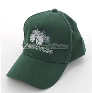 Embroidered green cap La Boutique du Tracteur