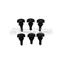 Set of 6 rubber hood stops for Massey Ferguson