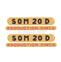 decal set SOMECA 20 D