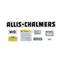 decal set ALLIS-CHALMER WD