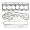 Head gasket set IHC 1246, 1255, 1455 (OEM: 3138751R96)