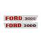 decal set FORD 3000