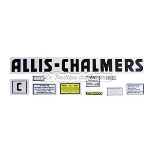 decal set ALLIS-CHALMER C