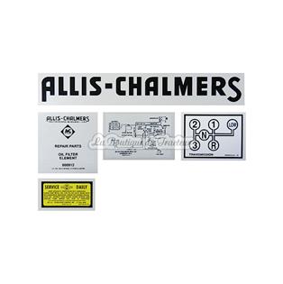 decal set ALLIS-CHALMERS TYPE G