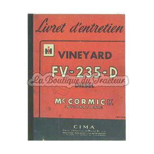 Mc Cormick FV-235-D user´s manual