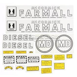 decal set IHC type M.D