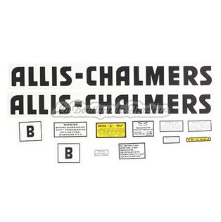 decal set ALLIS-CHALMER B