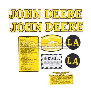 decal set JOHN-DEERE LA