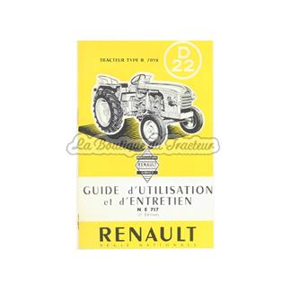 Renault D22 user´s manual