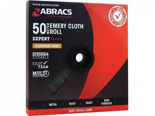 Emery Cloth Roll Grit P120 25mm x 50m