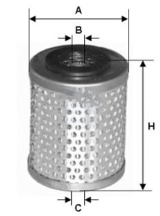 Fuel filter Renault (UFI: 26.635.00)